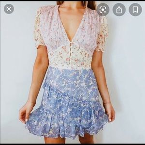 NWT Yvonne and love floral mini SOLD OUT sz L